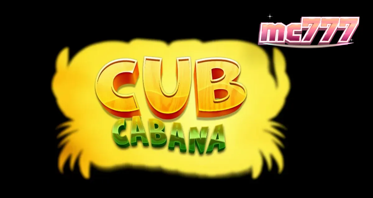 Tampilan visual slot Cub Cabana dengan tema pesta tropis
